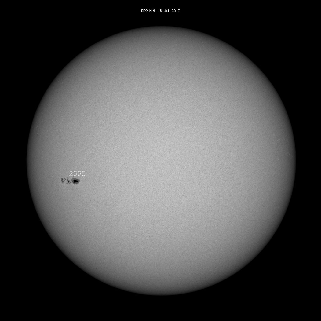 Sunspot regions