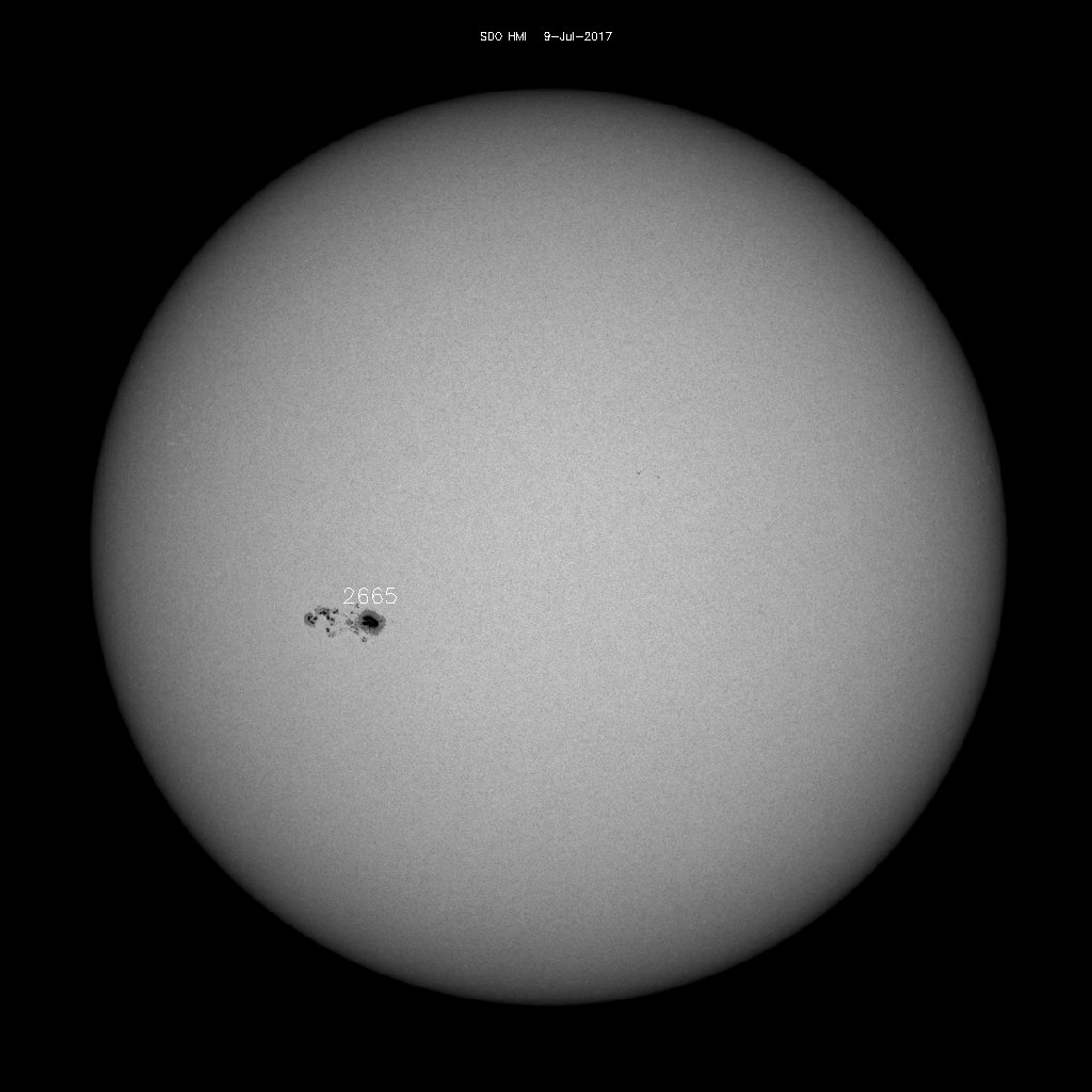 Sunspot regions