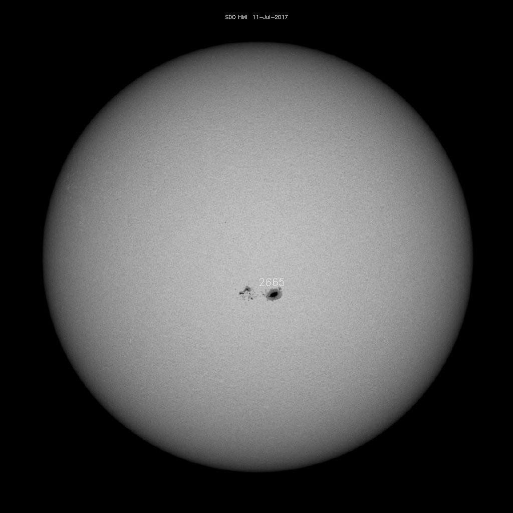 Sunspot regions