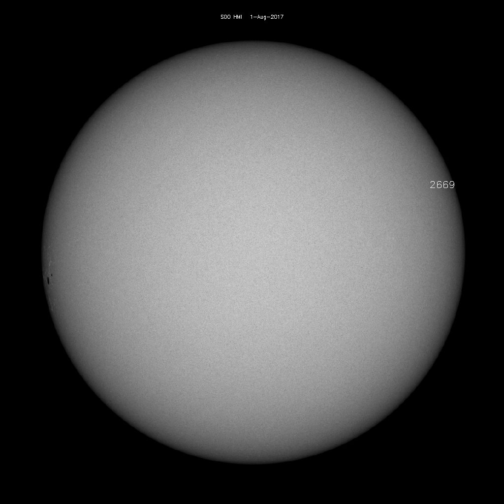 Sunspot regions