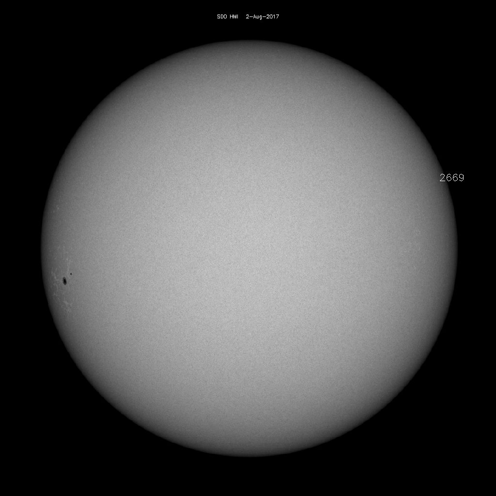 Sunspot regions