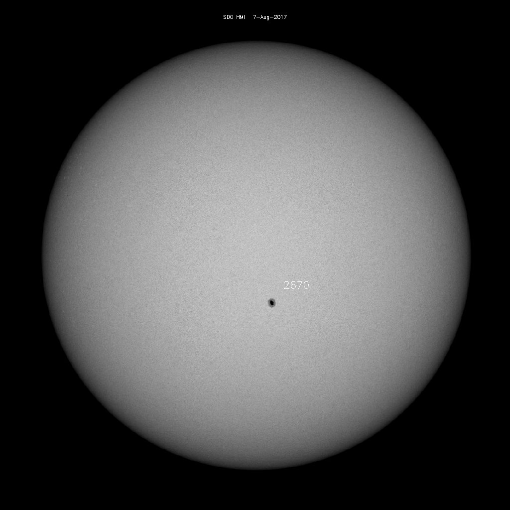 Sunspot regions