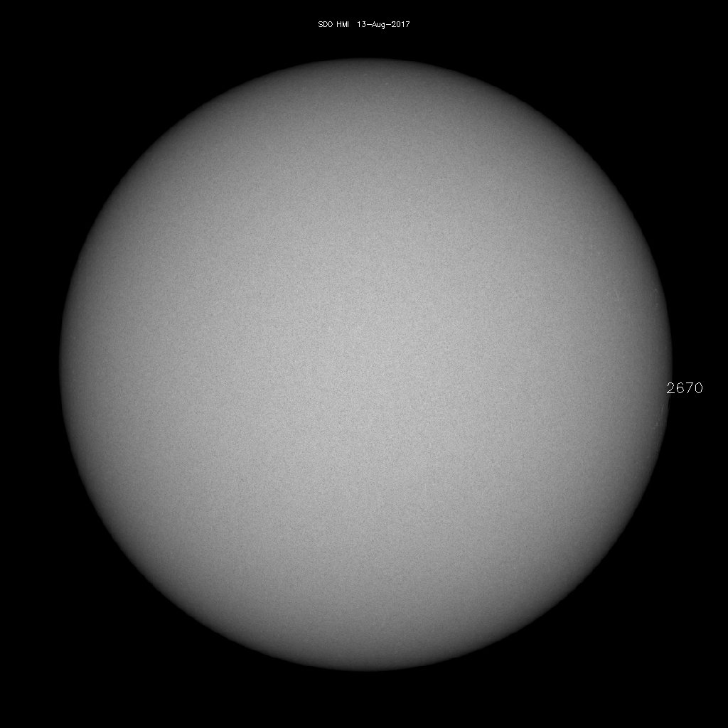 Sunspot regions