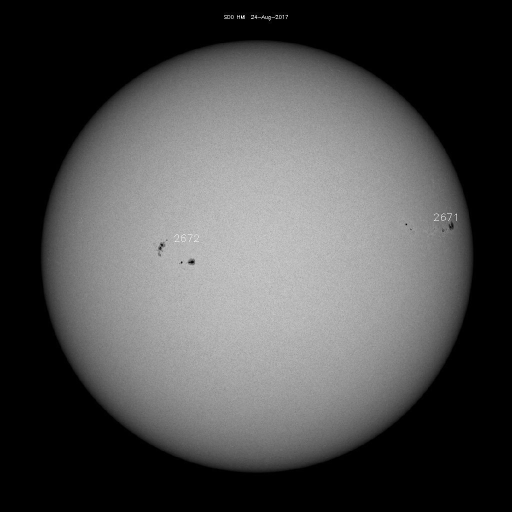 Sunspot regions