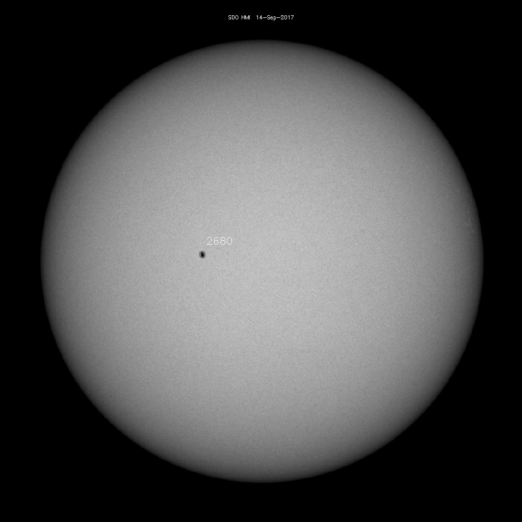 Sunspot regions