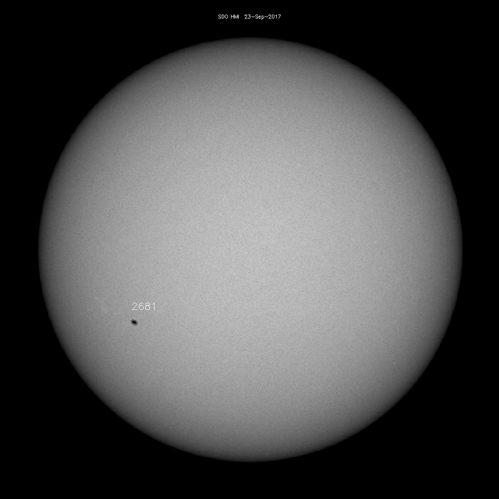 Sunspot regions