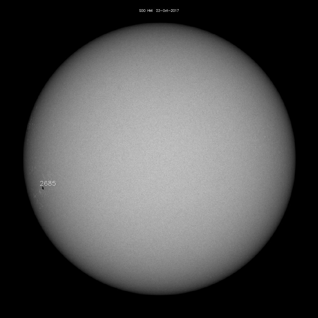 Sunspot regions