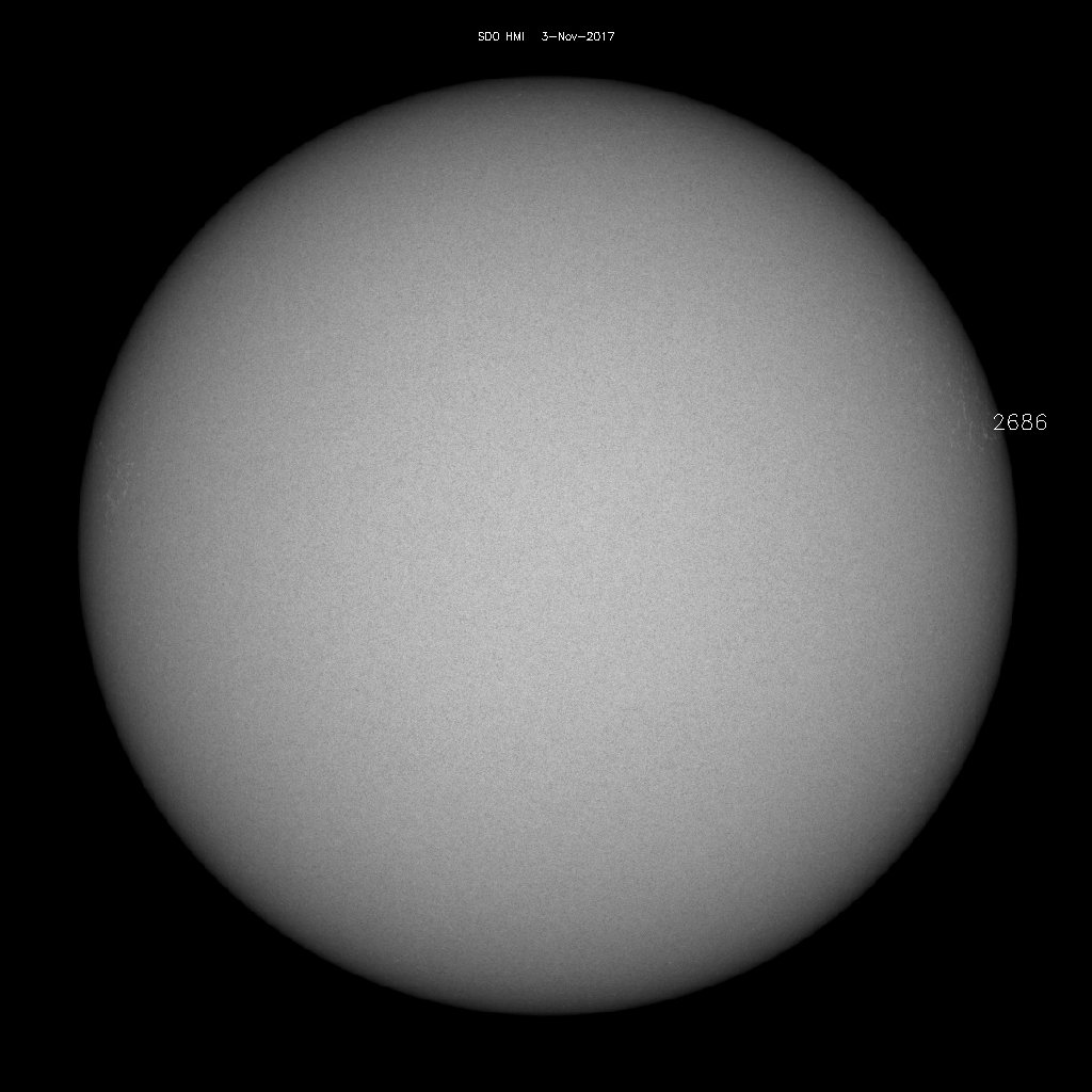 Sunspot regions