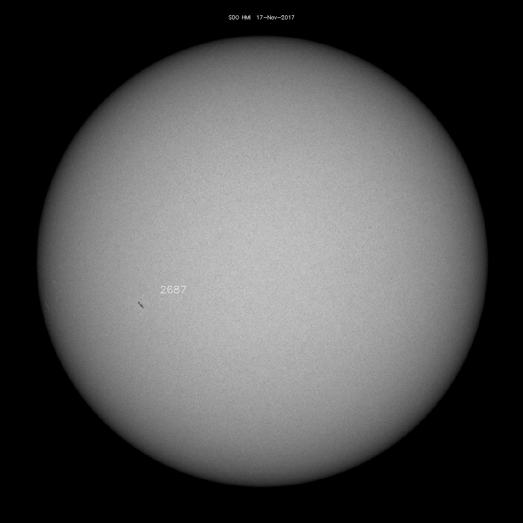 Sunspot regions