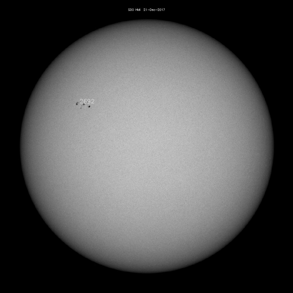 Sunspot regions