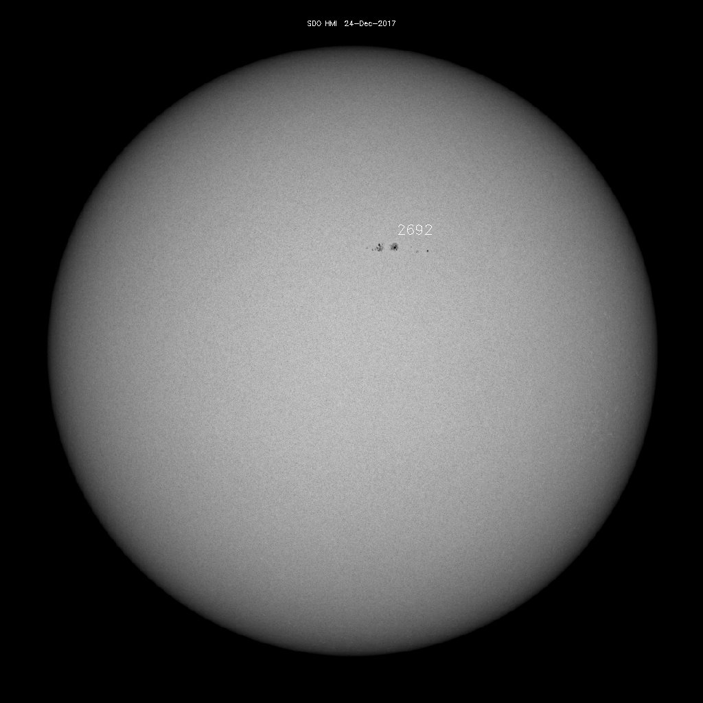 Sunspot regions