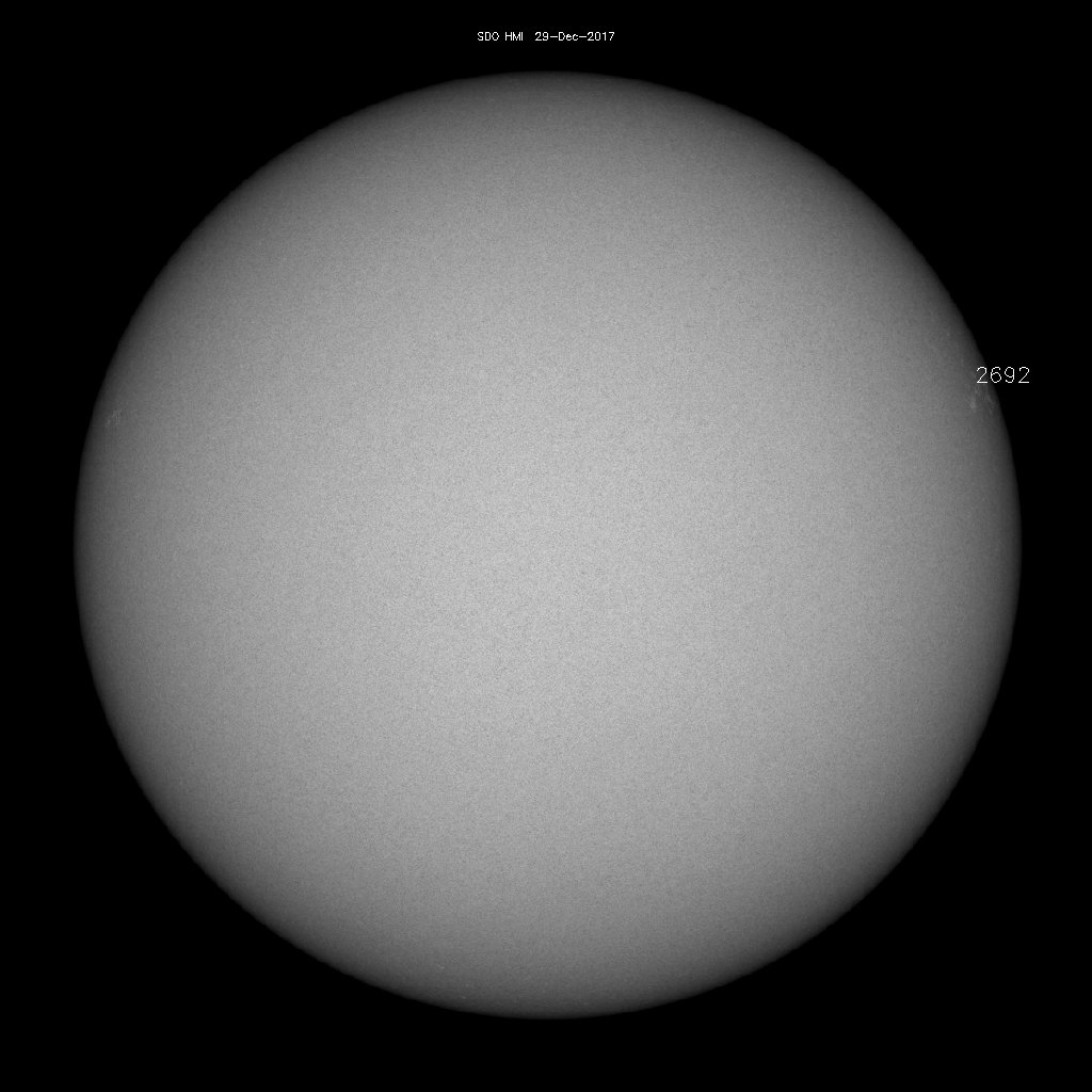 Sunspot regions