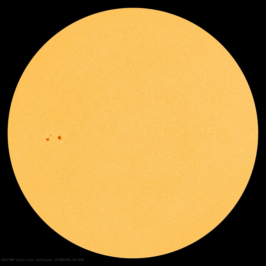 Sunspot regions