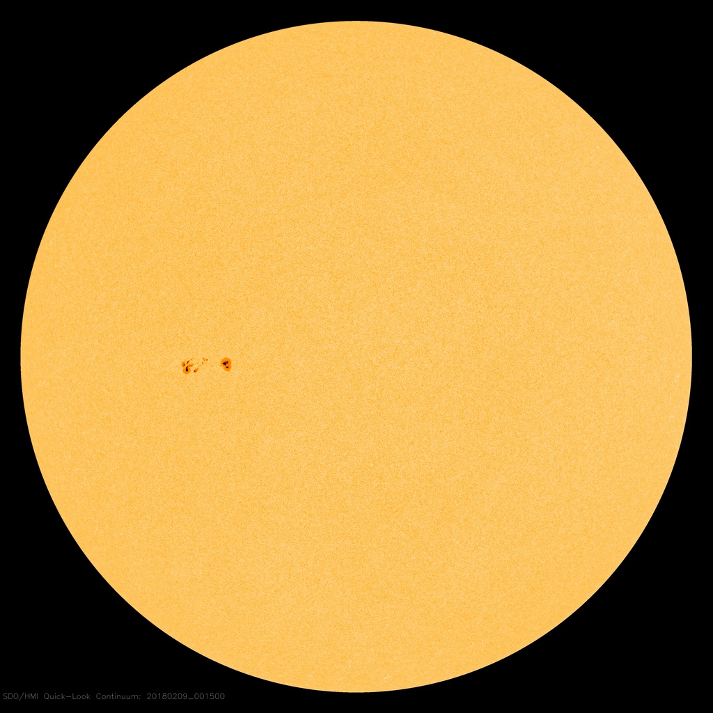 Sunspot regions