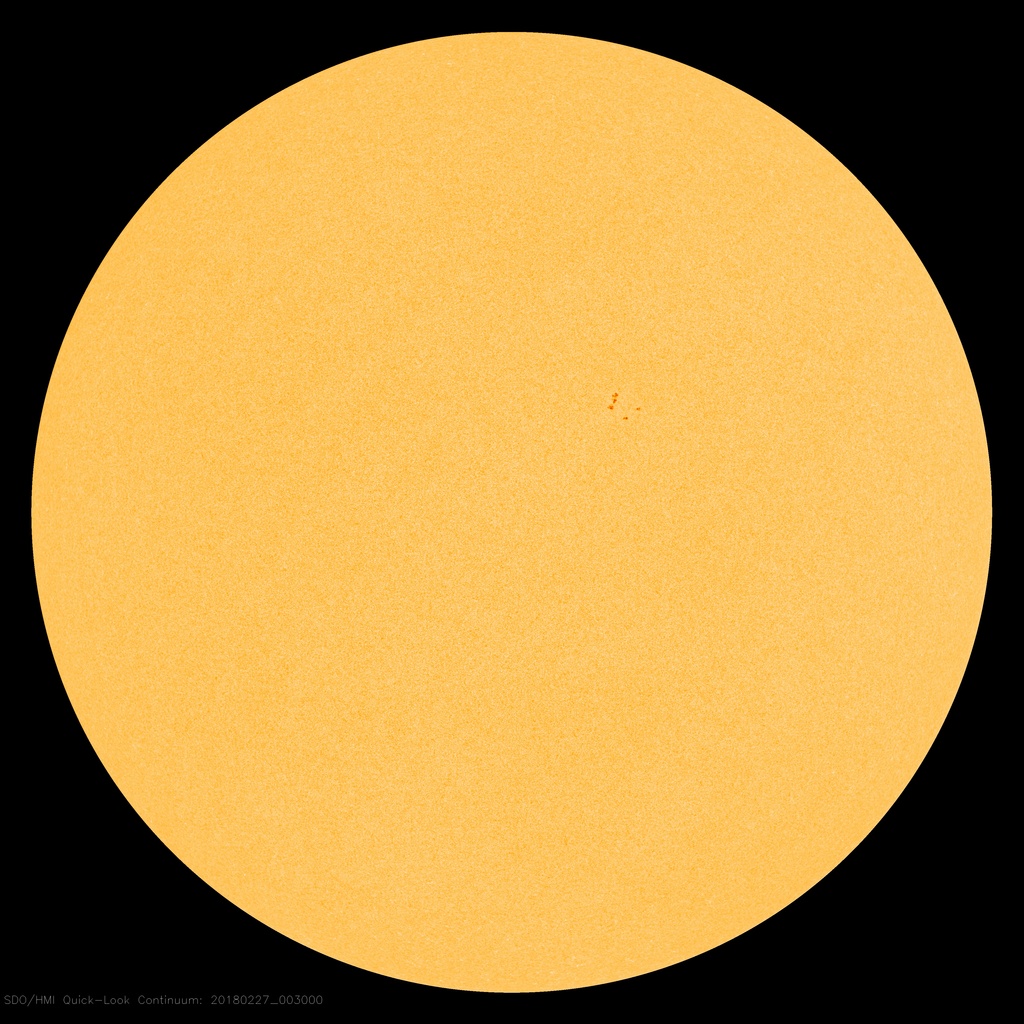 Sunspot regions