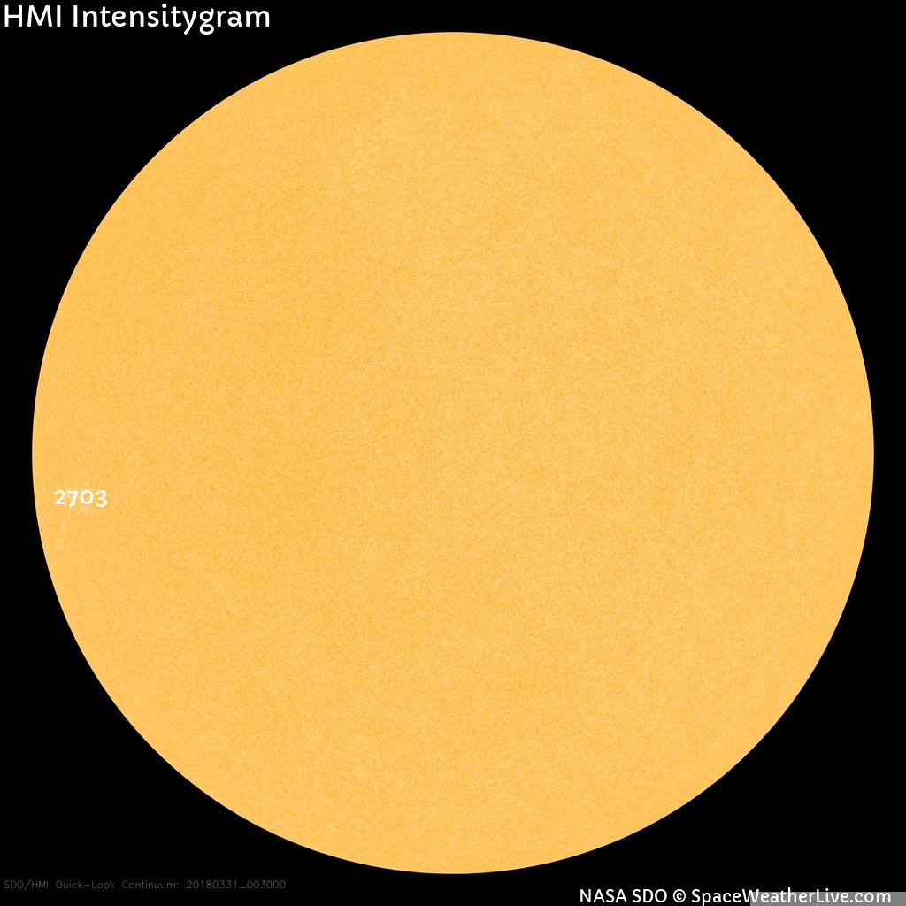 Sunspot regions