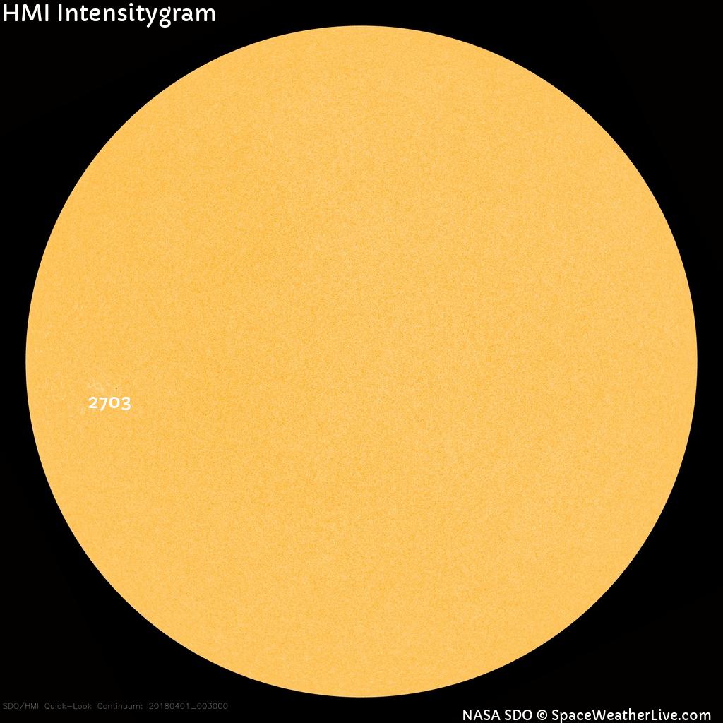 Sunspot regions