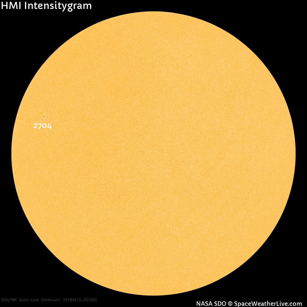 Sunspot regions