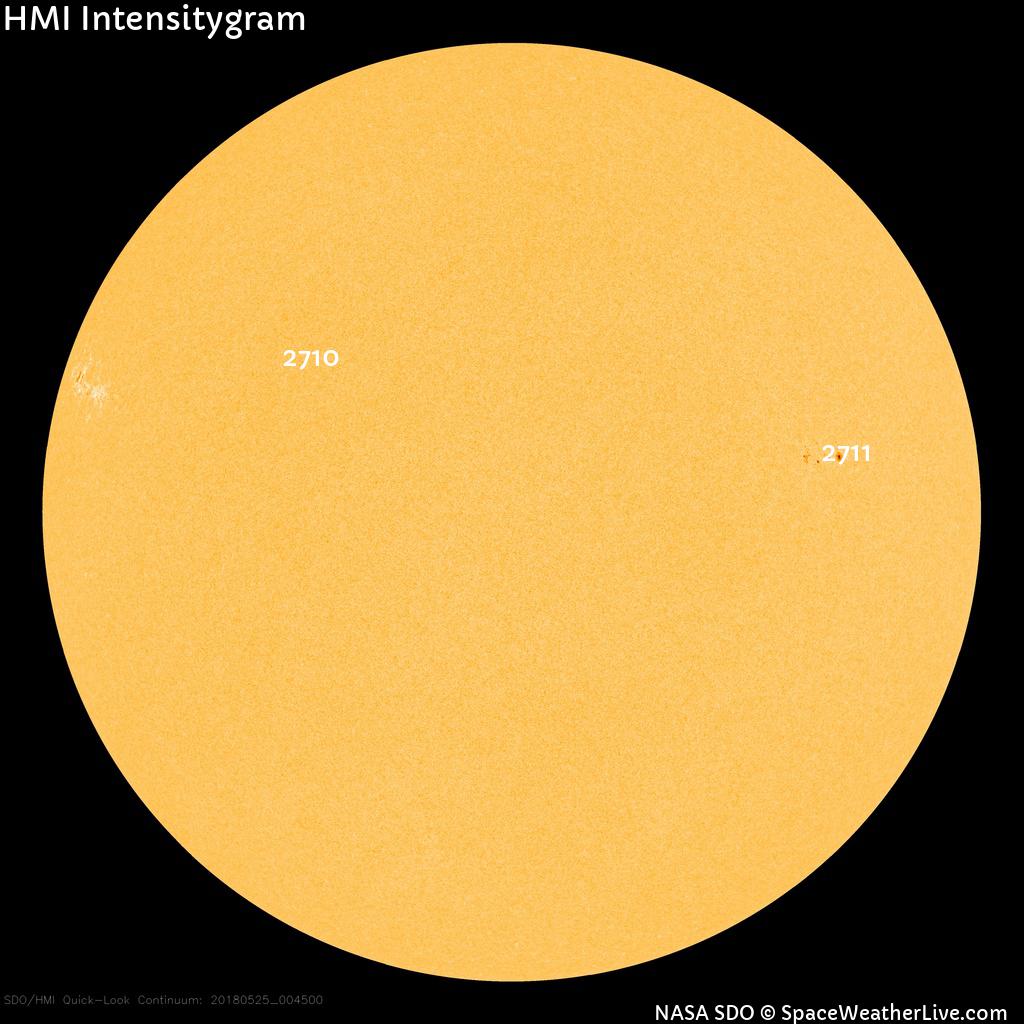 Sunspot regions