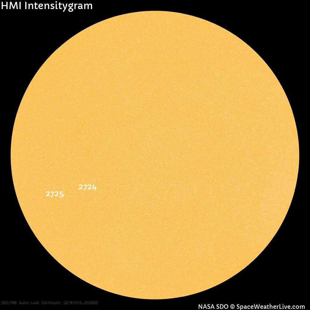 Sunspot regions