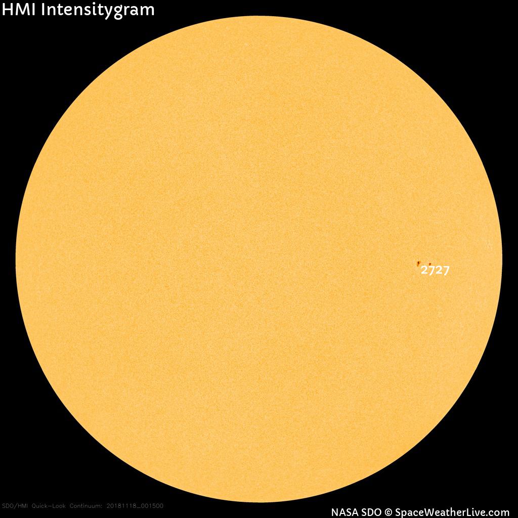 Sunspot regions