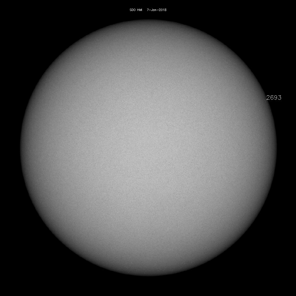 Sunspot regions