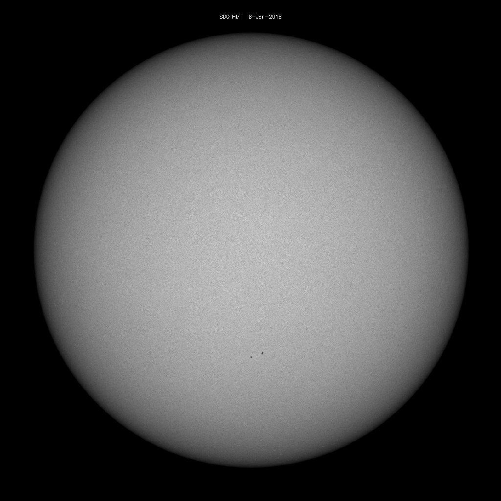 Sunspot regions