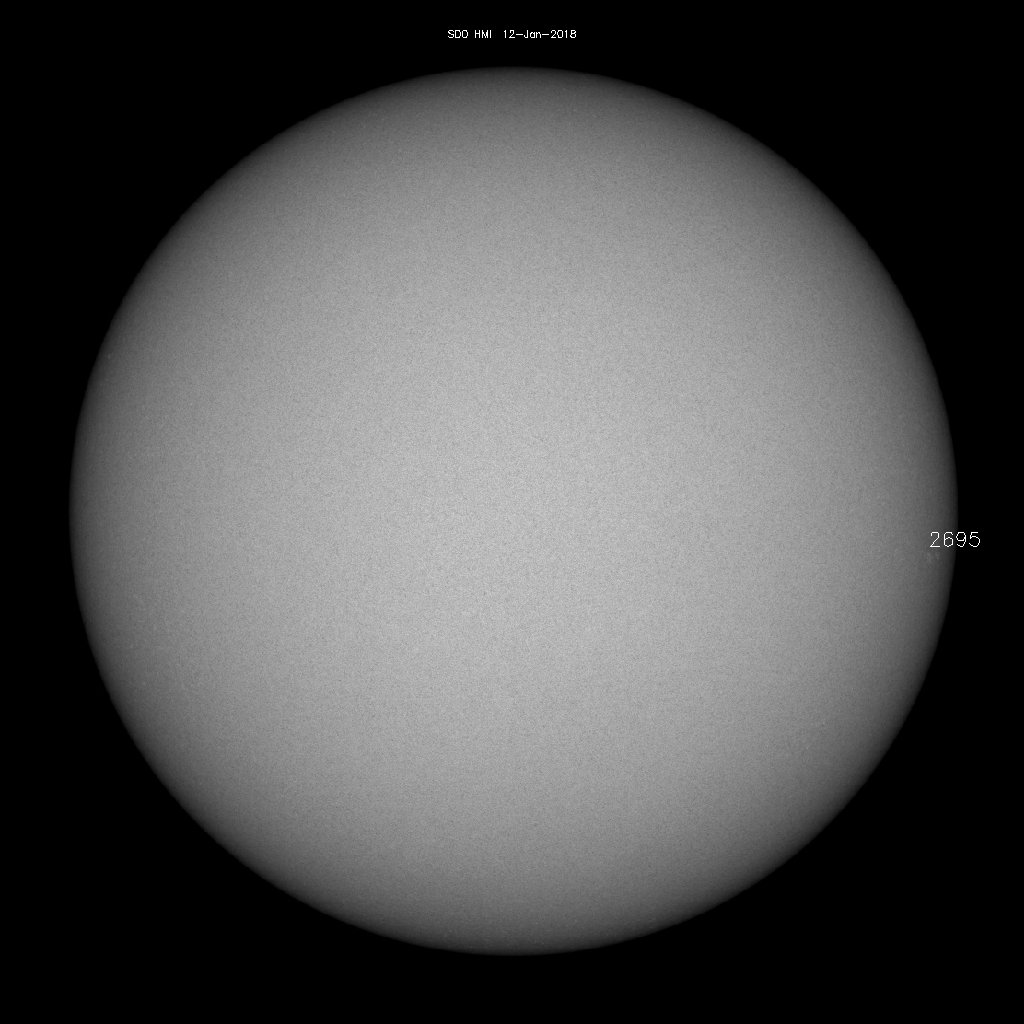 Sunspot regions