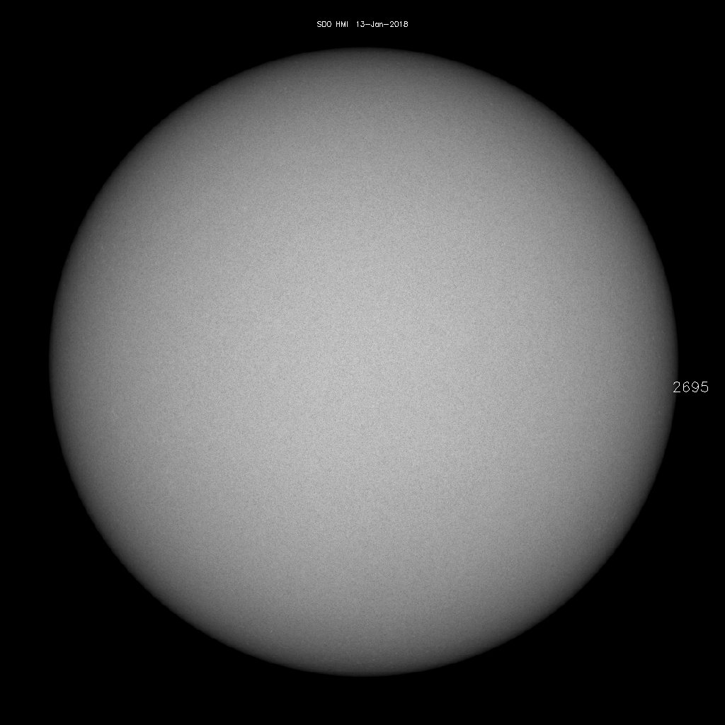 Sunspot regions