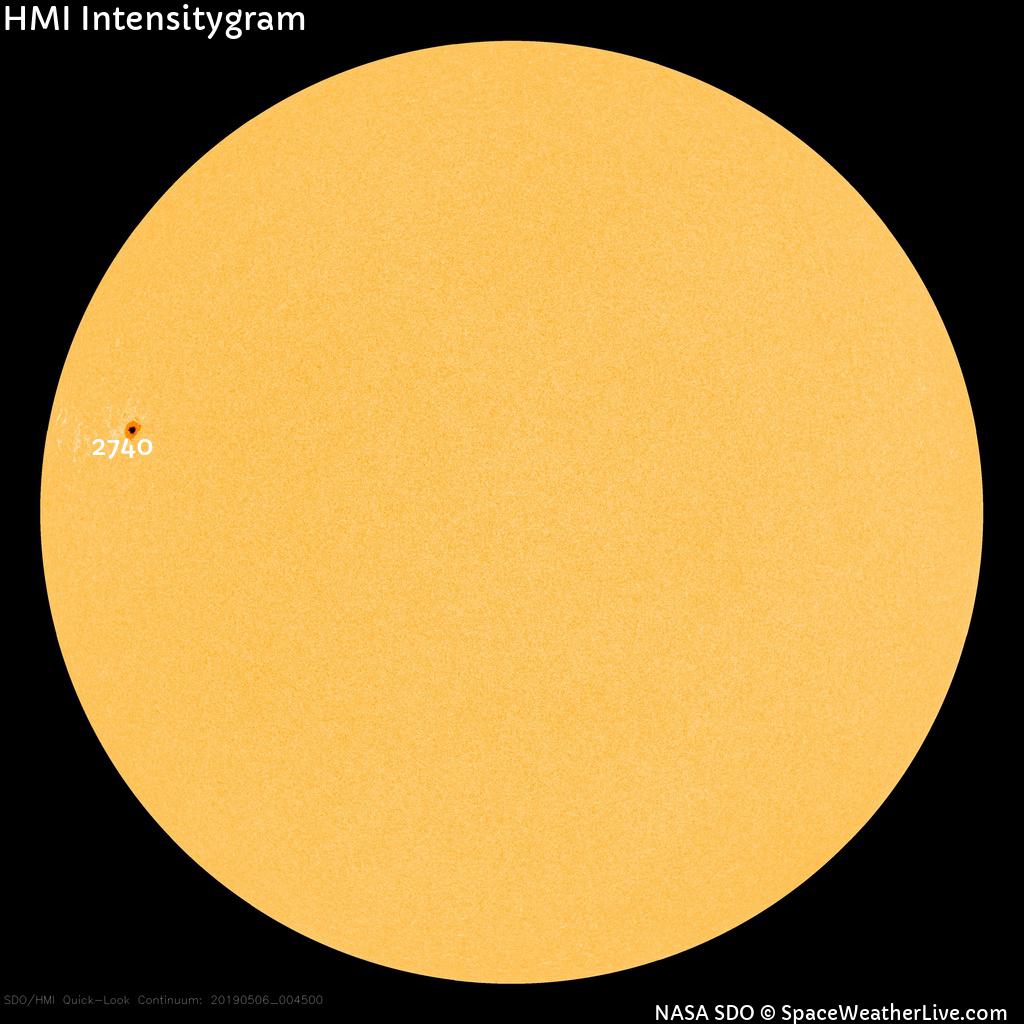 Sunspot regions