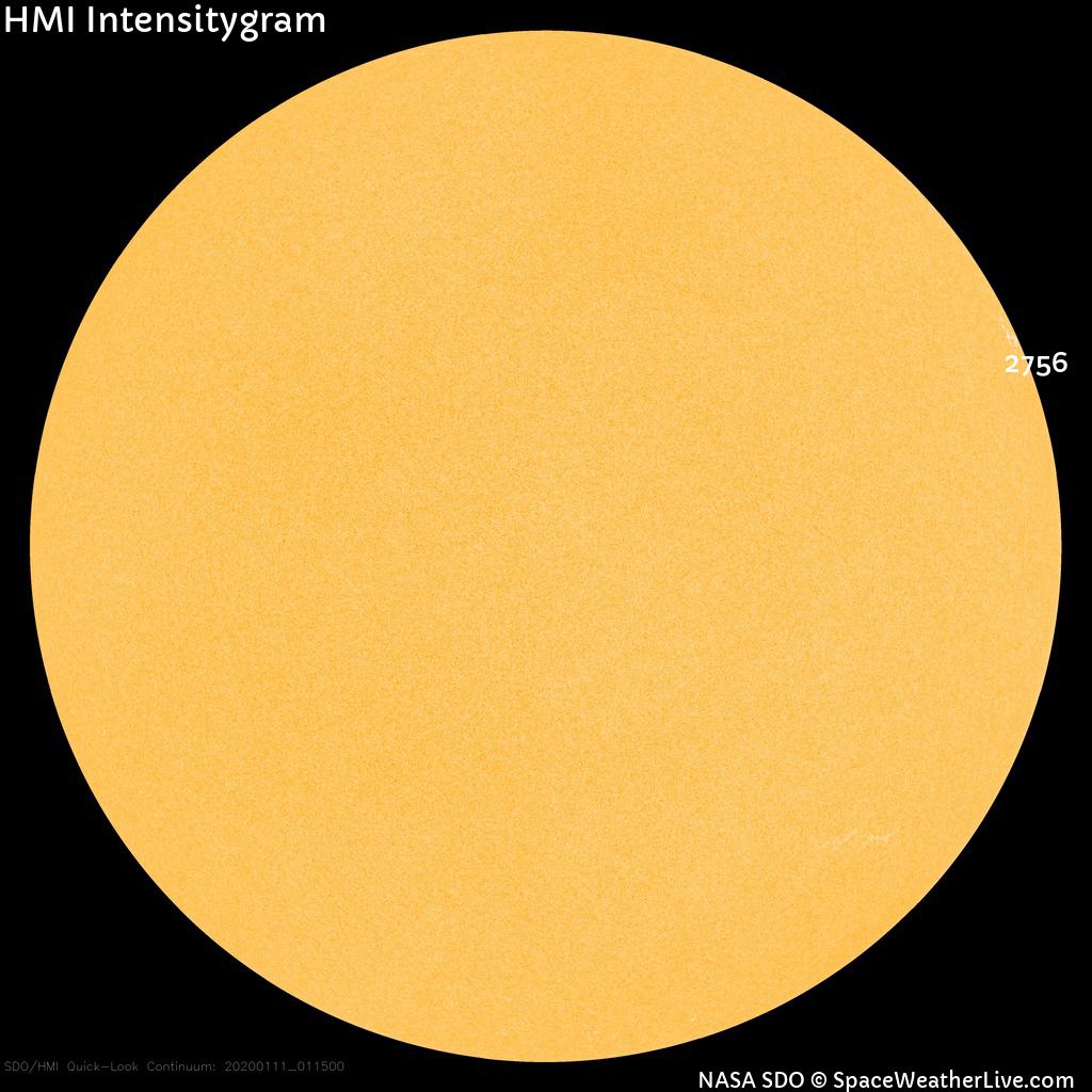 Sunspot regions