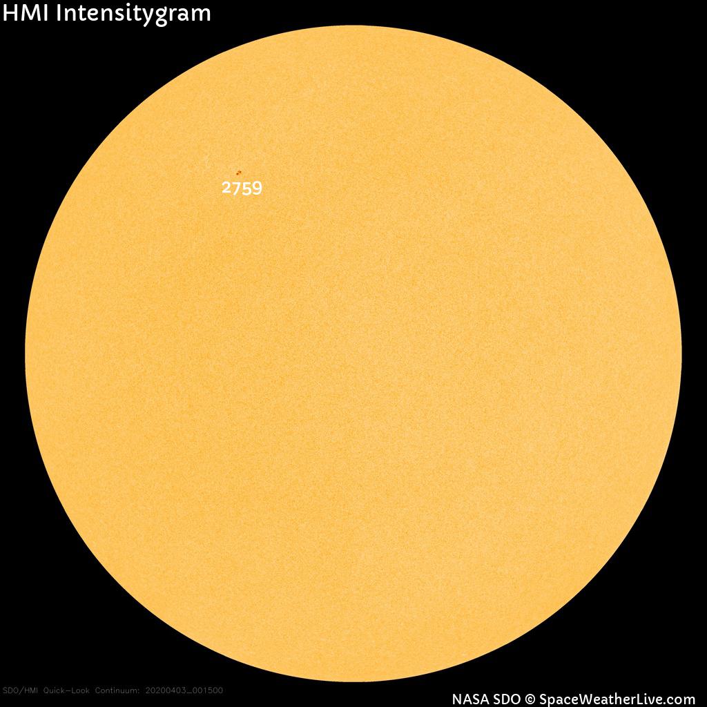 Sunspot regions