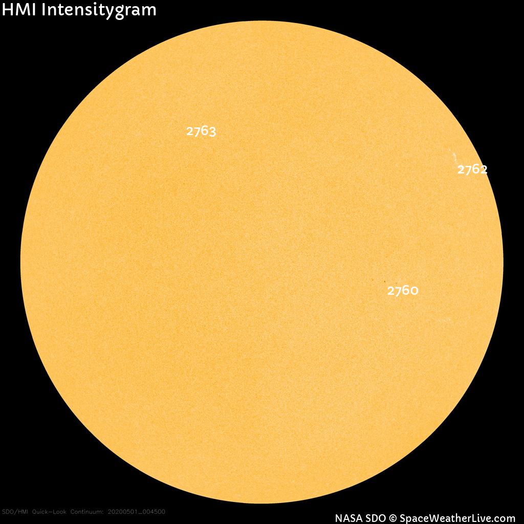 Sunspot regions