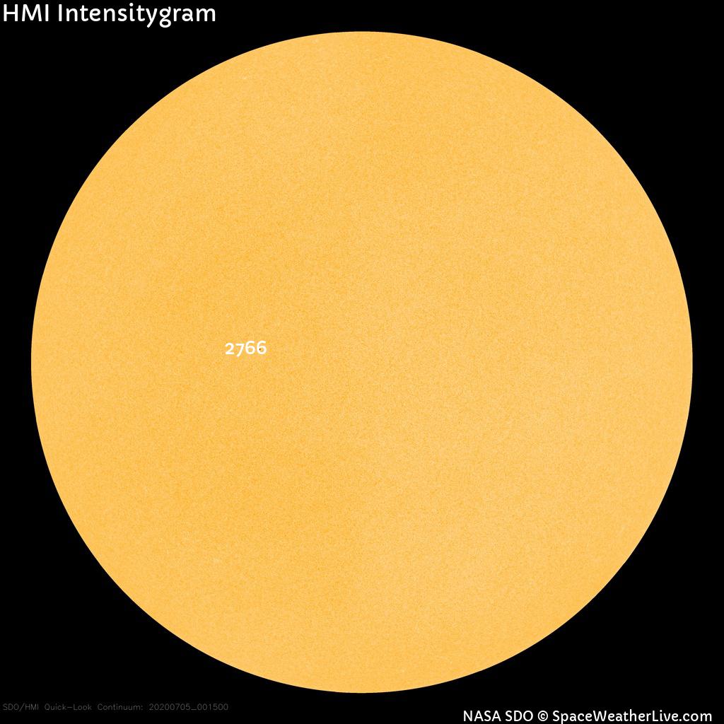 Sunspot regions