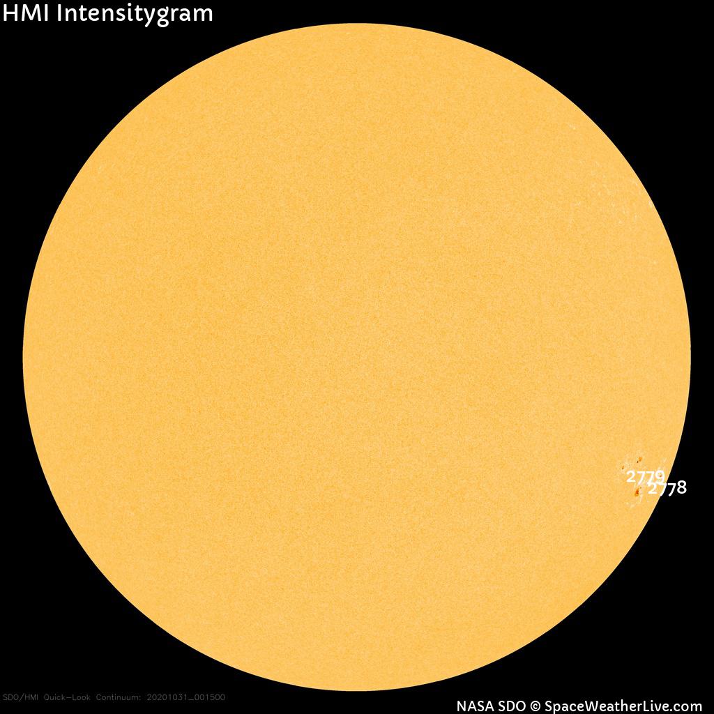 Sunspot regions