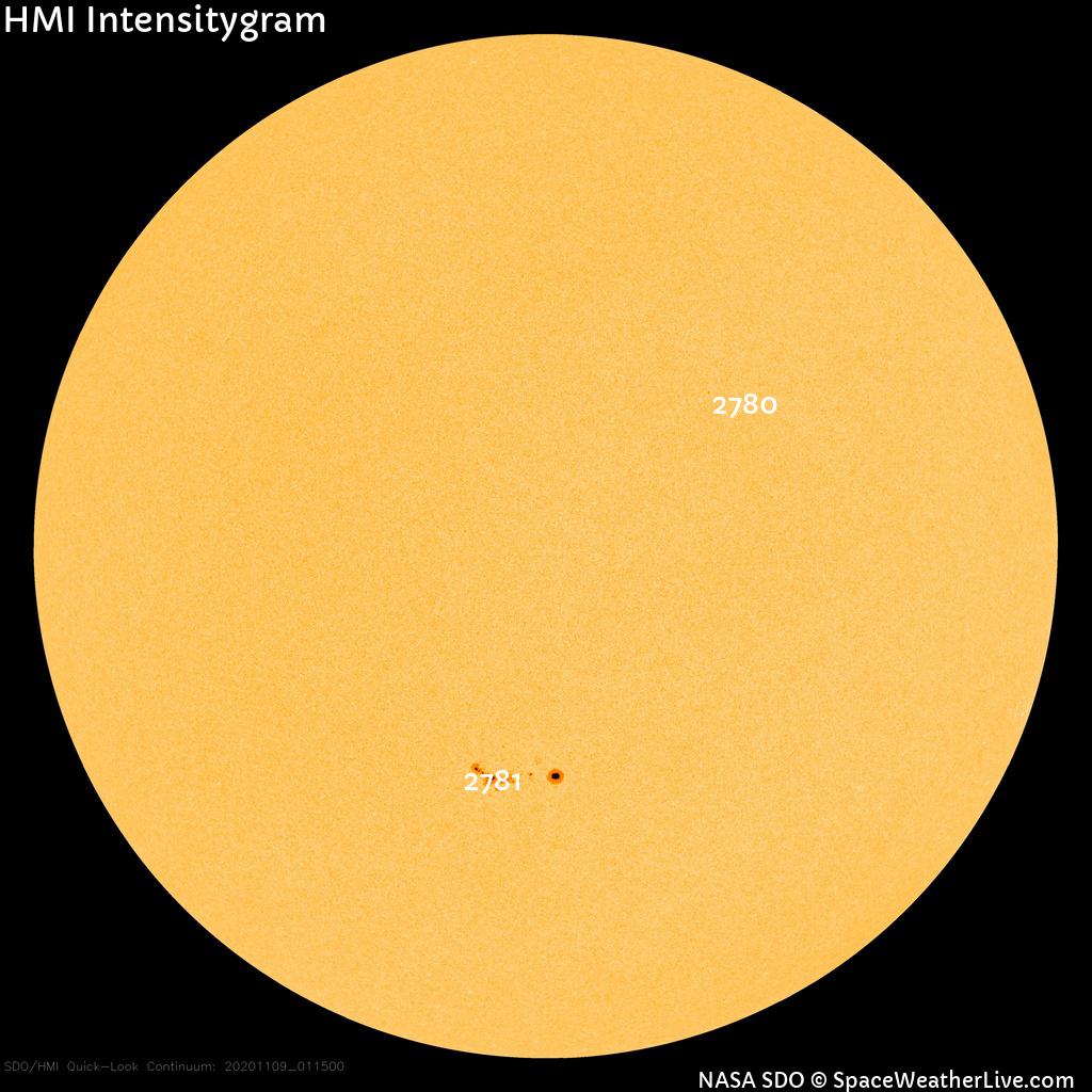 Sunspot regions