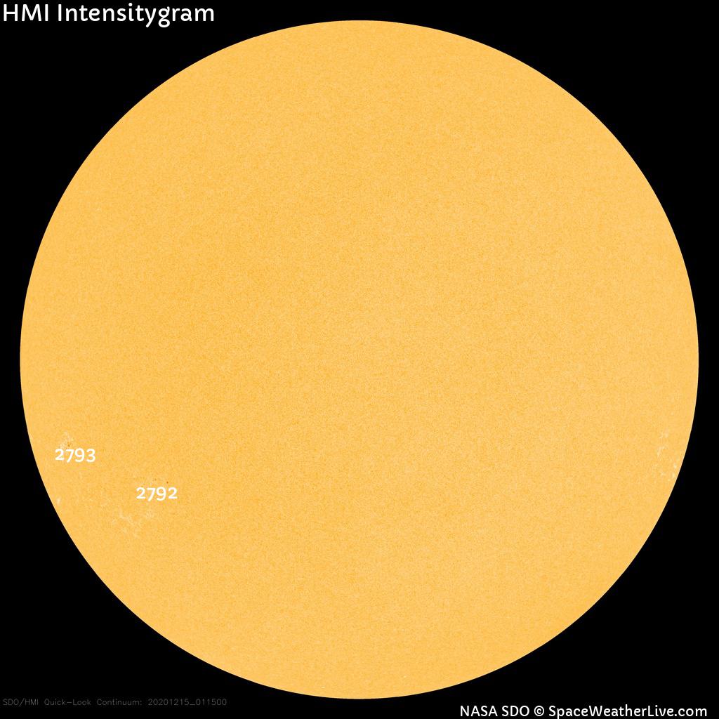 Sunspot regions