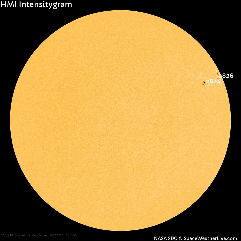 Sunspot regions