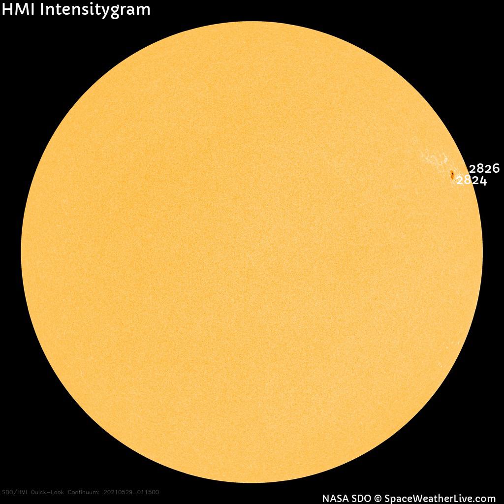 Sunspot regions