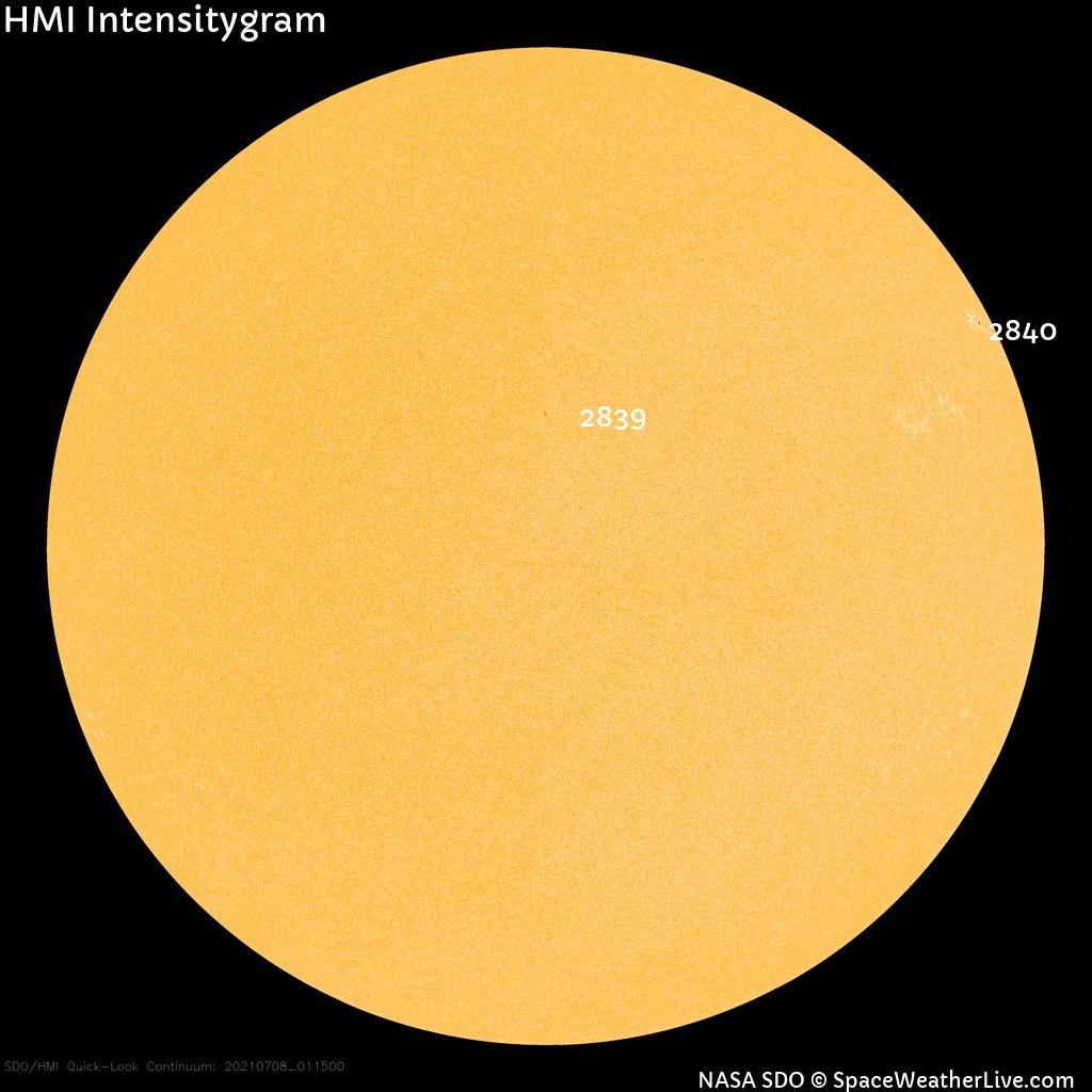 Sunspot regions