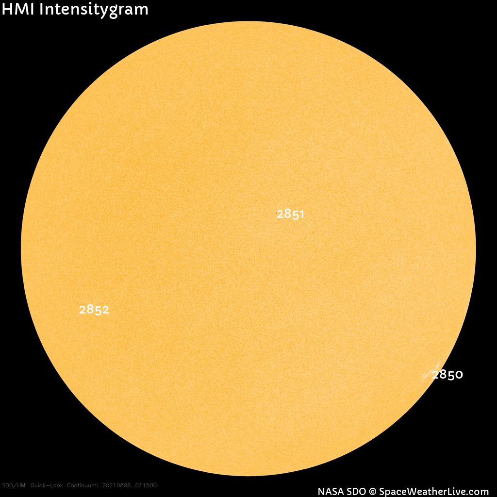 Sunspot regions