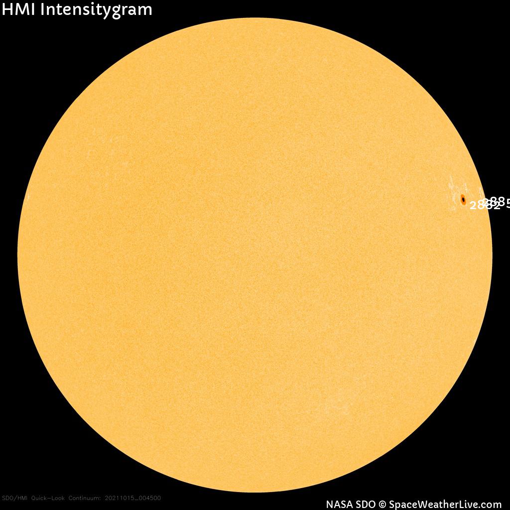 Sunspot regions