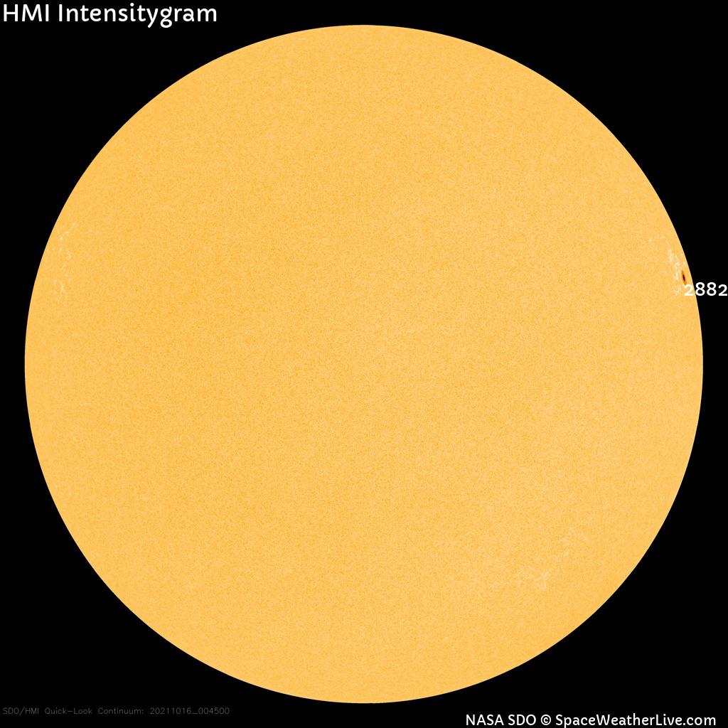 Sunspot regions