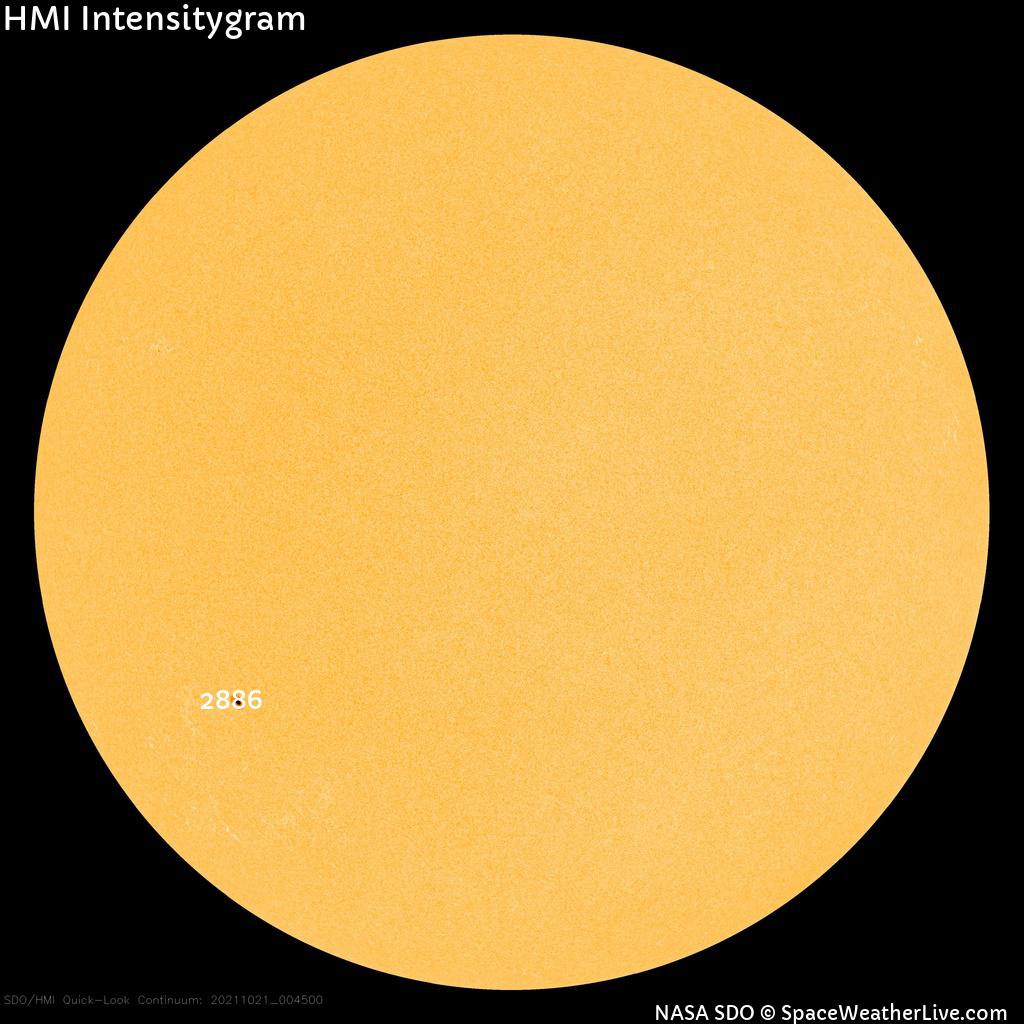 Sunspot regions