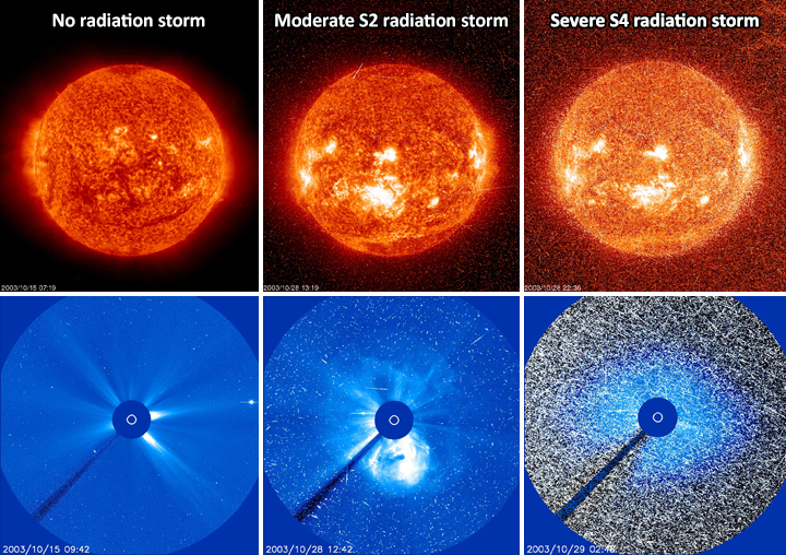 Tempesta di radiazioni solari