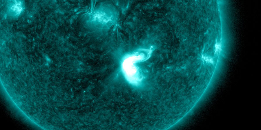 Earth-directed coronal mass ejection