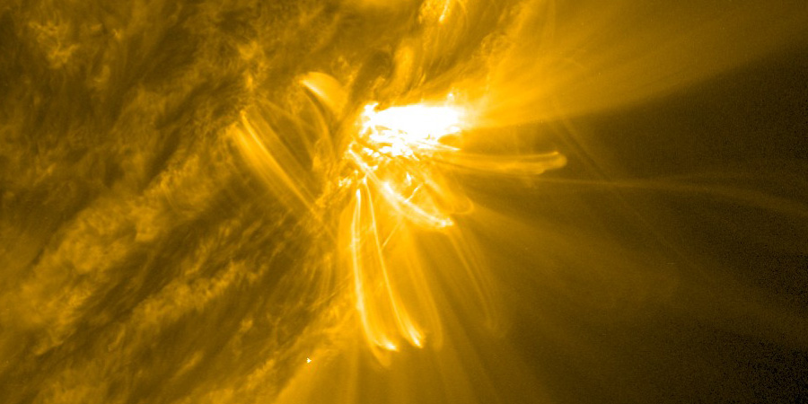 S1 storm, CME arrival, M-flares